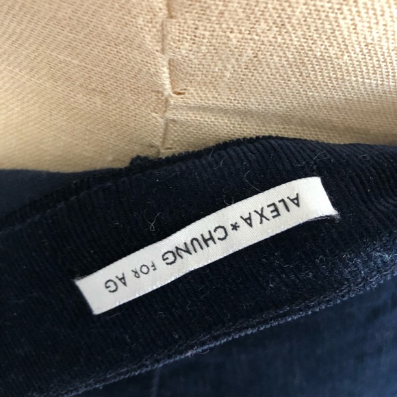 Alexa Chung x AG | Laura High Rise Corduroy - Picture 6 of 7